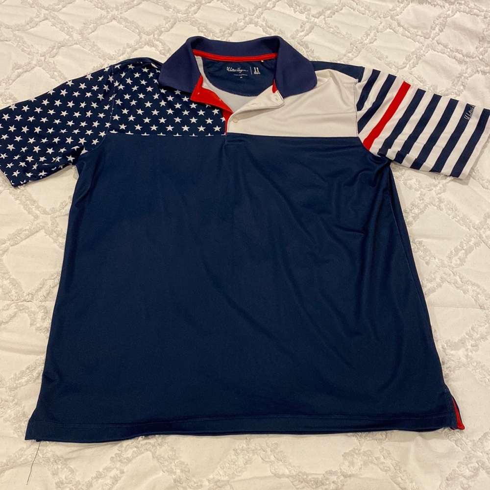 Walter Hagen American flag polo size medium, worn once